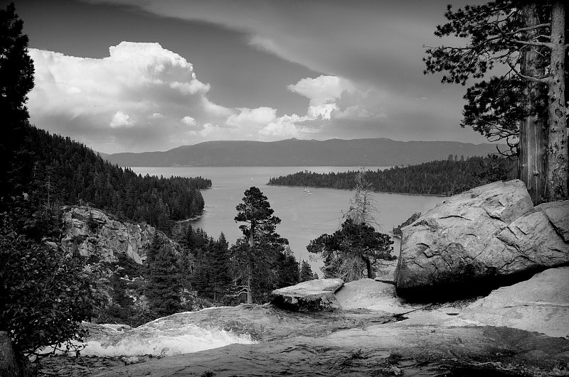 Eagle falls and Lake Tahoe, CA, 2004