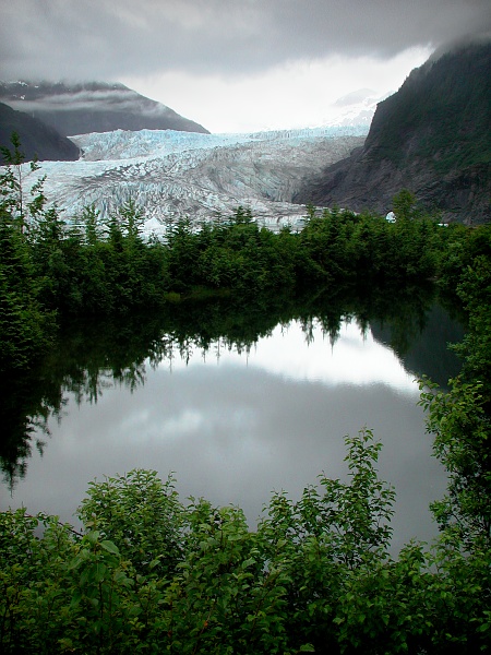 Mendenhall Glacier, Juneau, Alaska, 2001