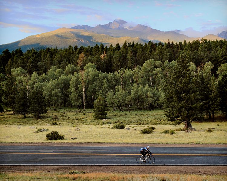 Cyclist, RMNP, 2007